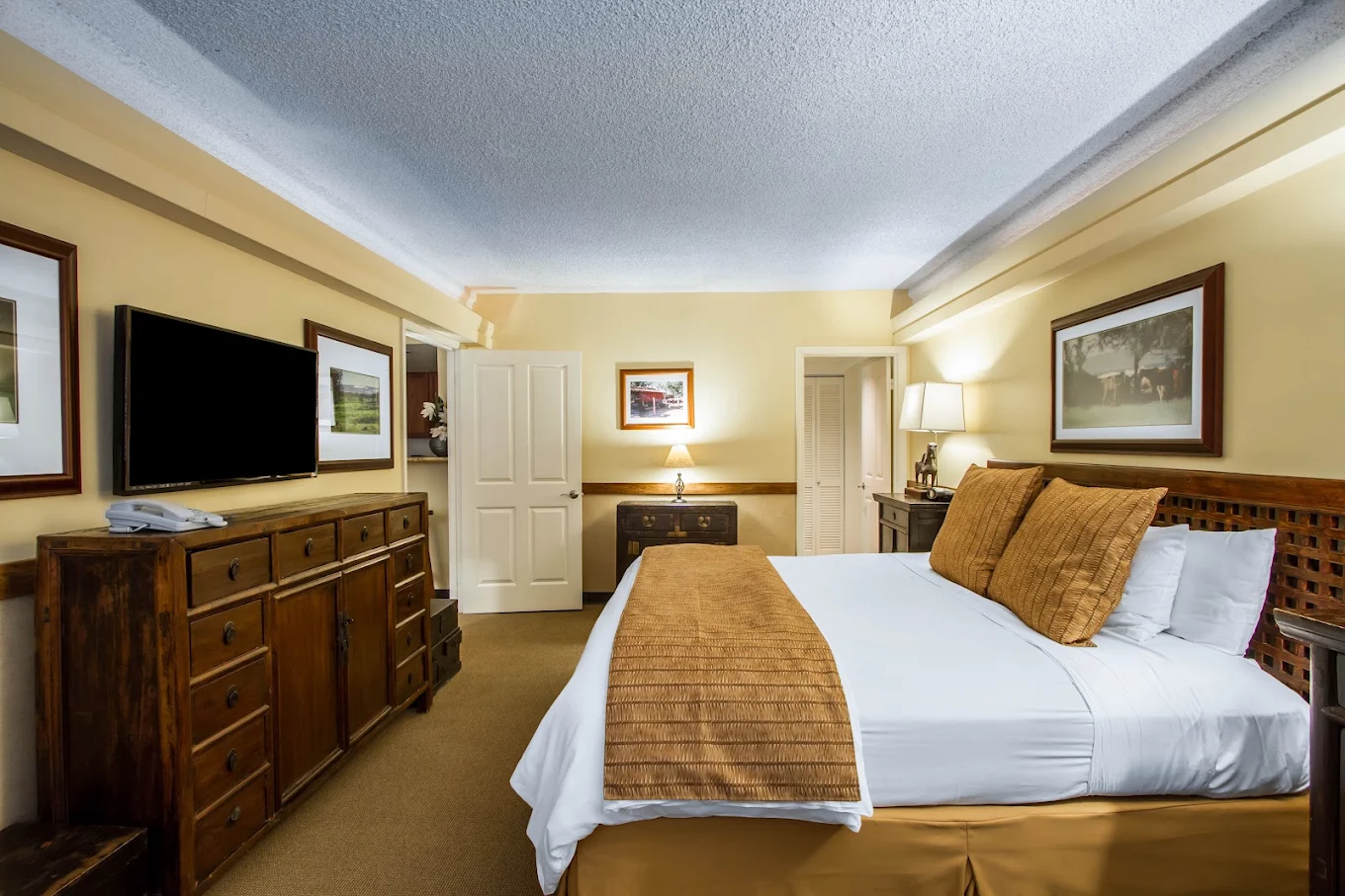 Guest room at The Equus Hotel